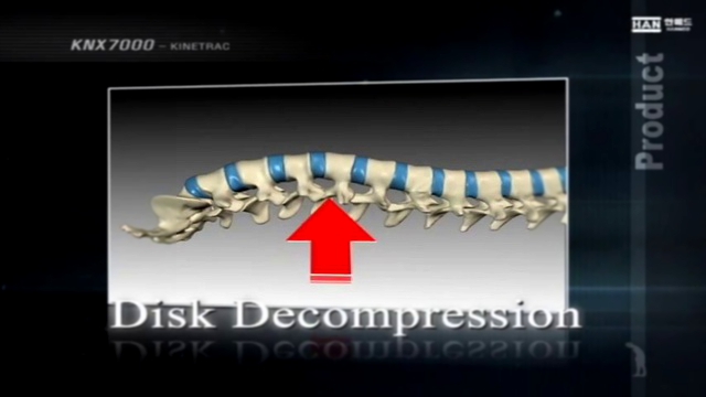 Видеоклип Лечение остеохондроза и грыжи позвоночника без операции на Kinetrac-knx7000
