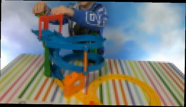Видеоклип Томас и друзья перегонки с Перси набор трассы с паровозиками распаковка игрушек 