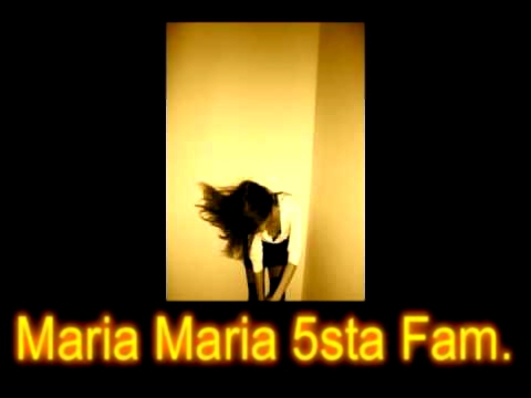 Видеоклип Maria Maria ft. 5sta Family - Может быть я не та