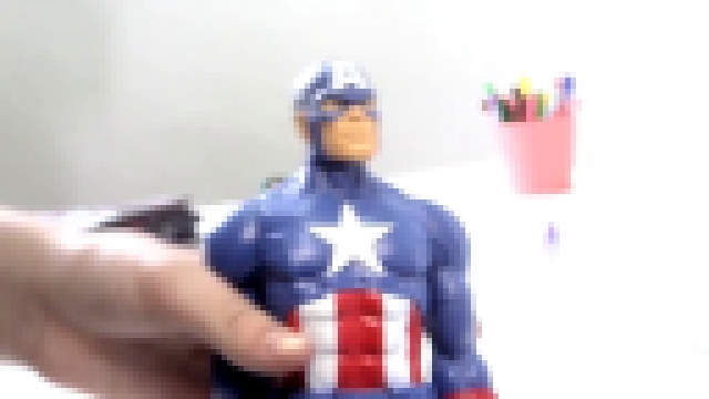 Видеоклип Видео с игрушками. Капитан Америка, куклы Монстер Хай и лучшая подружка Варя.