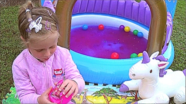 Видеоклип Бассейн принцессы Винкс маша и медведь май литл пони Игры Для Девочек POOL Toys Disney for kids