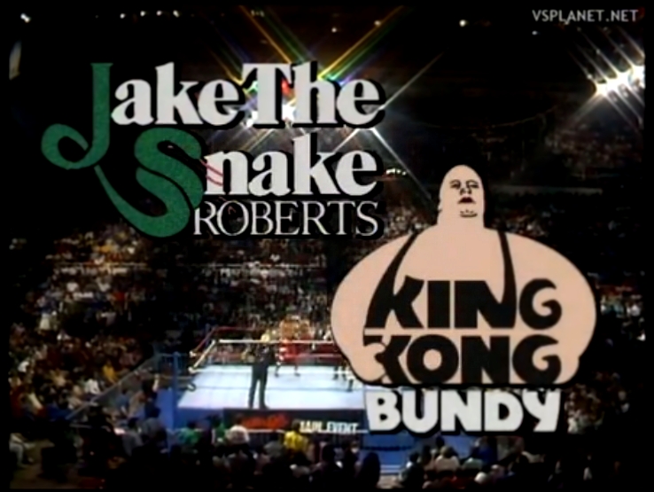 Видеоклип Джейк Робертс vs Кинг Конг Банди, Saturday Night's Main Event X (14.03.1987)