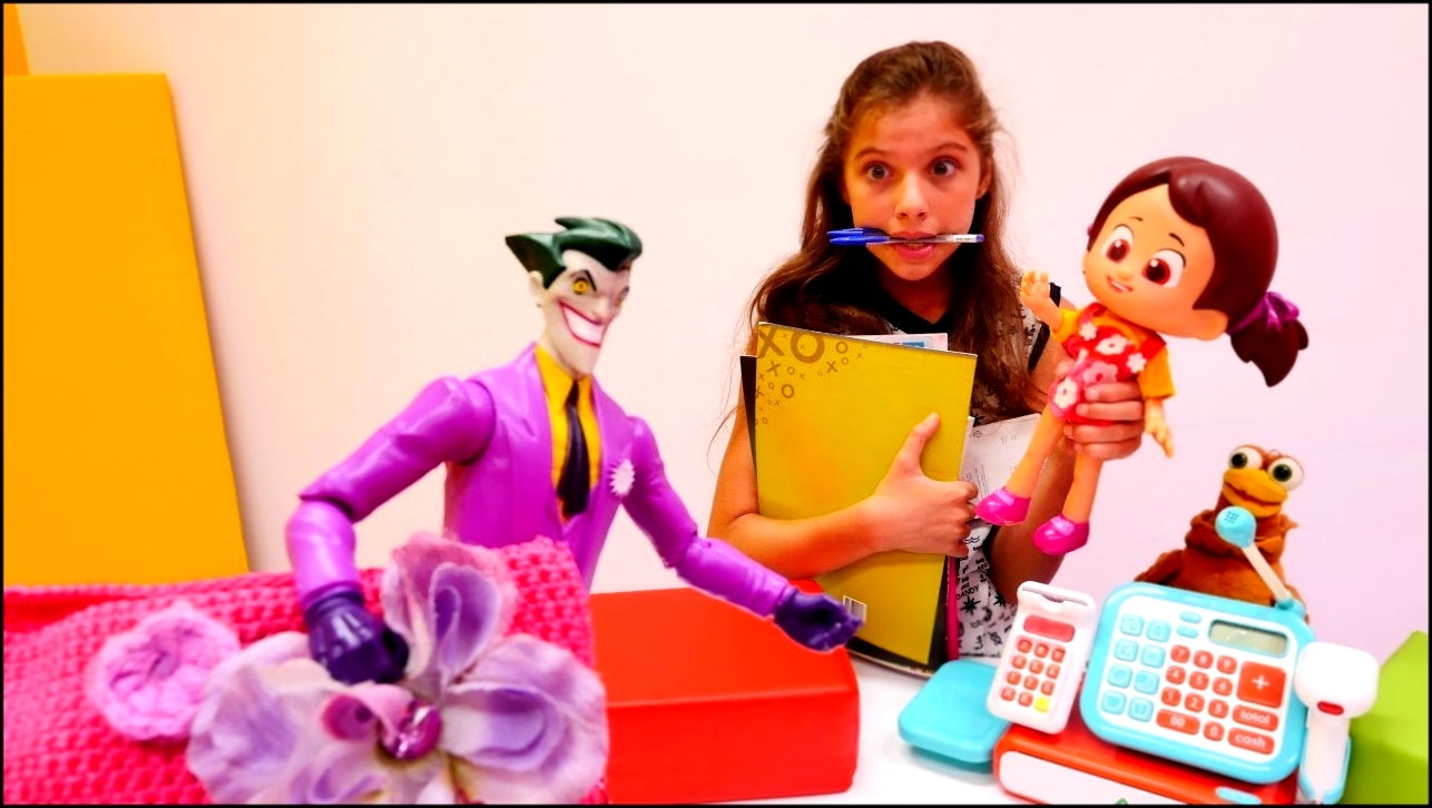 Видеоклип Видео для девочек: #Джокер УКРАЛ сумку у #ЛучшаяподружкаПолен и #Нилоя! Игры для девочек