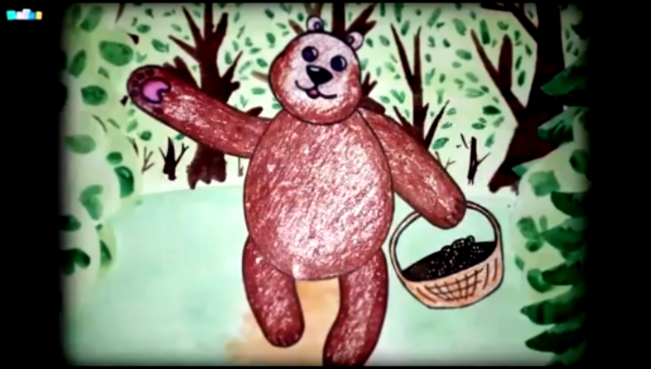 Видеоклип Мишка косолапый по лесу идёт - детская песенка