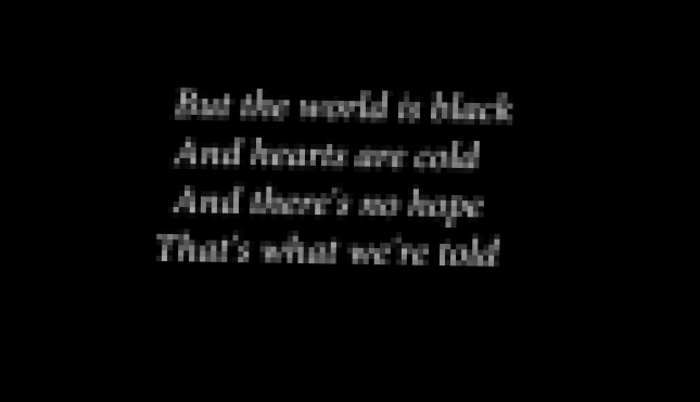 Видеоклип Good Charlotte - The World Is Black