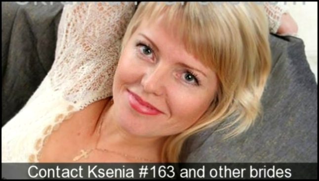 Видеоклип Ksenia 163. One of the best beautiful Russian brides at UFMA