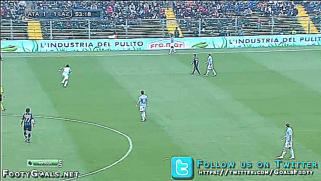 Видеоклип Atalanta 1-1 Lazio (Goal Brayan Perea)