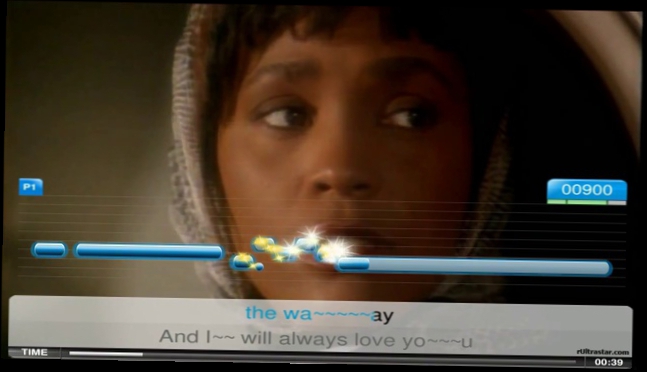 Видеоклип Whitney Houston - I will always love you (Ultrastar karaoke)