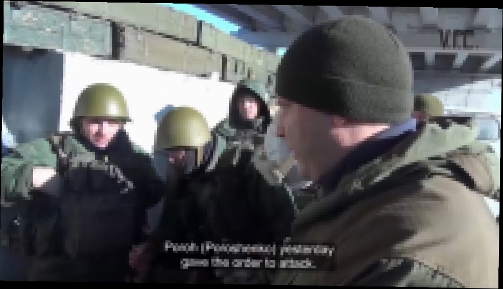 Видеоклип Александр Захарченко на линии фронта. Ясиноватский блокпост 31.01.2017