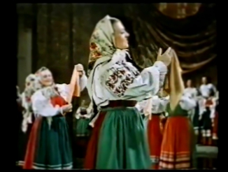 Красота русских людей. У нашей Кати  Хор Пятницкого 1953 Pyatnitsky Choir U Nashei Kati