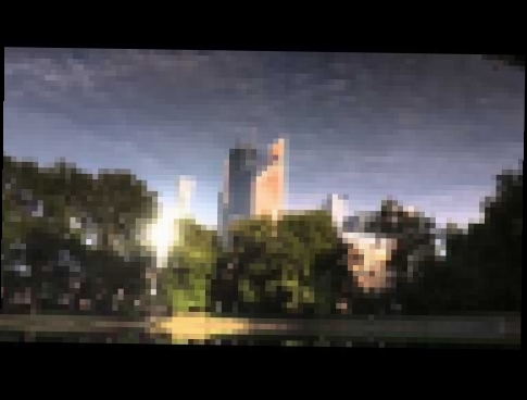 Видеоклип Time-lapse sample #2 Москва Сити - отражение в воде