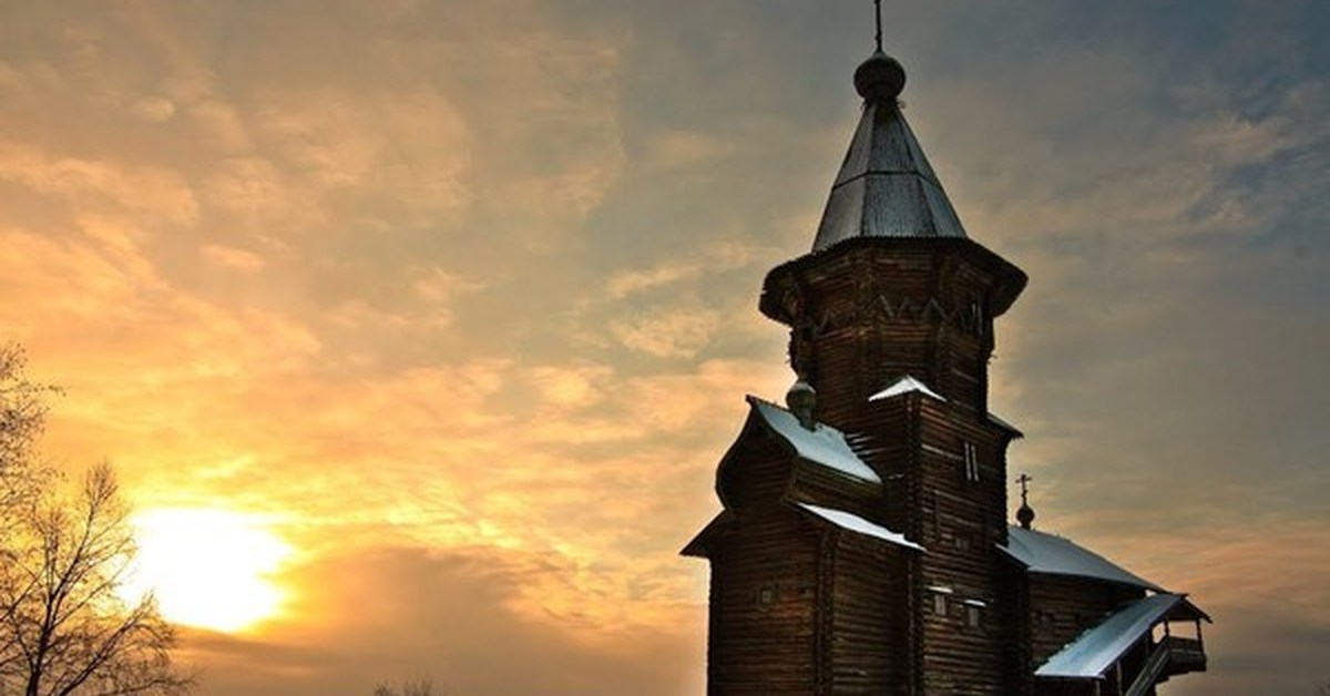Деревянные церкви Руси | Чорный кофе