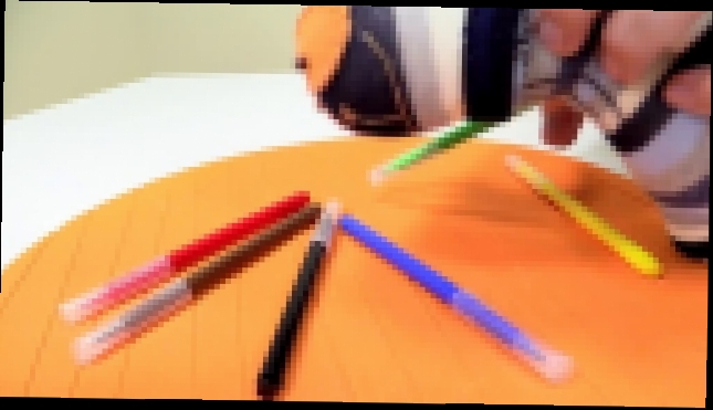 Видеоклип Видео и игрушками. Талантливый котенок - Мур рисует Мяу. Видео для детей.