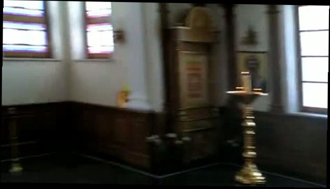 Видеоклип в церкви всех святых в Парке Победы - Петербург