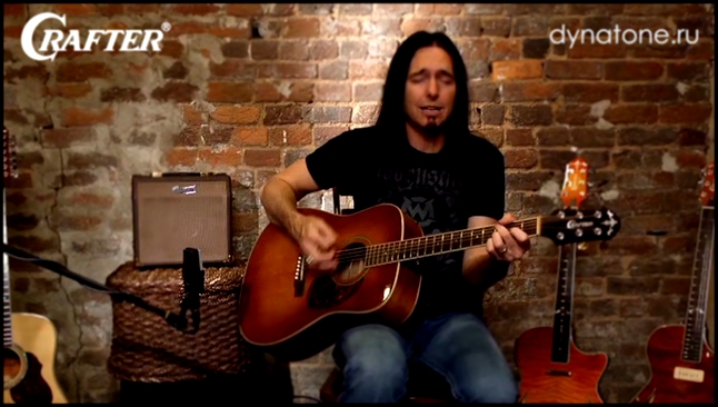 Видеоклип Деймон Джонсон (Damon Johnson) и гитары Crafter | Композиция Pontiac