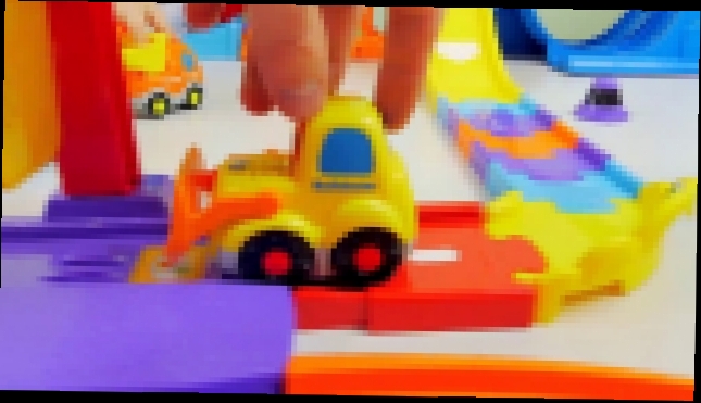 Видеоклип Гигантский Трек с машинками Vtech / Интерактивные машинки для детей