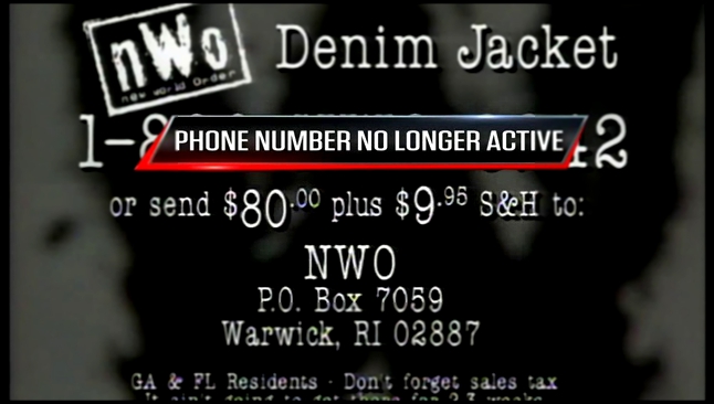 Видеоклип NWO Denim Jacket Ads, WCW Monday Nitro 03.02.1997