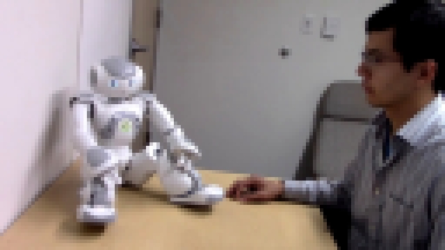 Видеоклип  Робот попросил коснуться его интимных мест