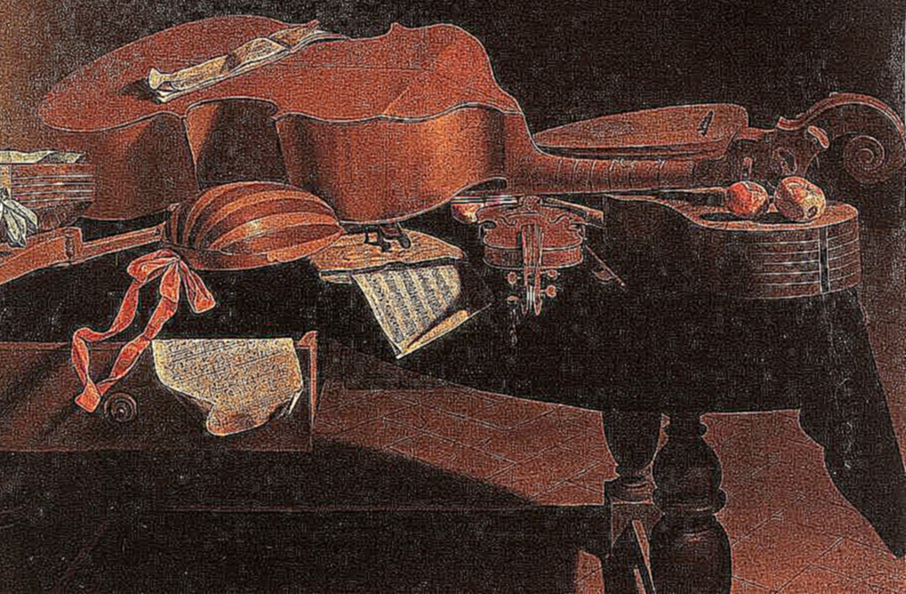 Evaristo Baschenis - Musical Instruments (982х670