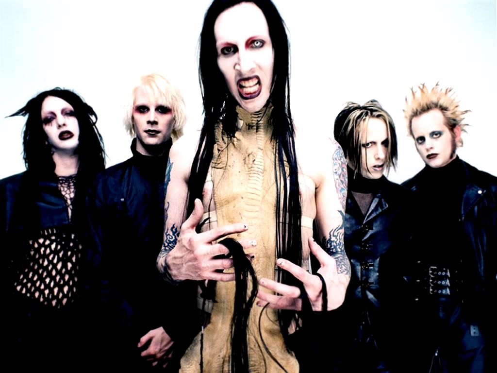 Мэрилин Мэнсон Marilyn Manson и его группа обои