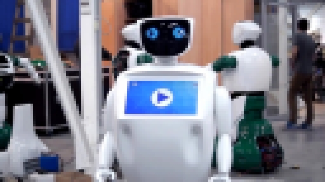 Видеоклип Первый в России робот-консьерж