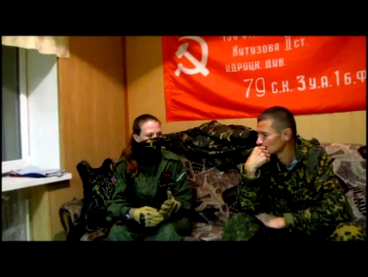 Видеоклип Позывной Хаски. Когда мужчинки бегут от войны, защищать родной Донбасс поднимаются девушки. 