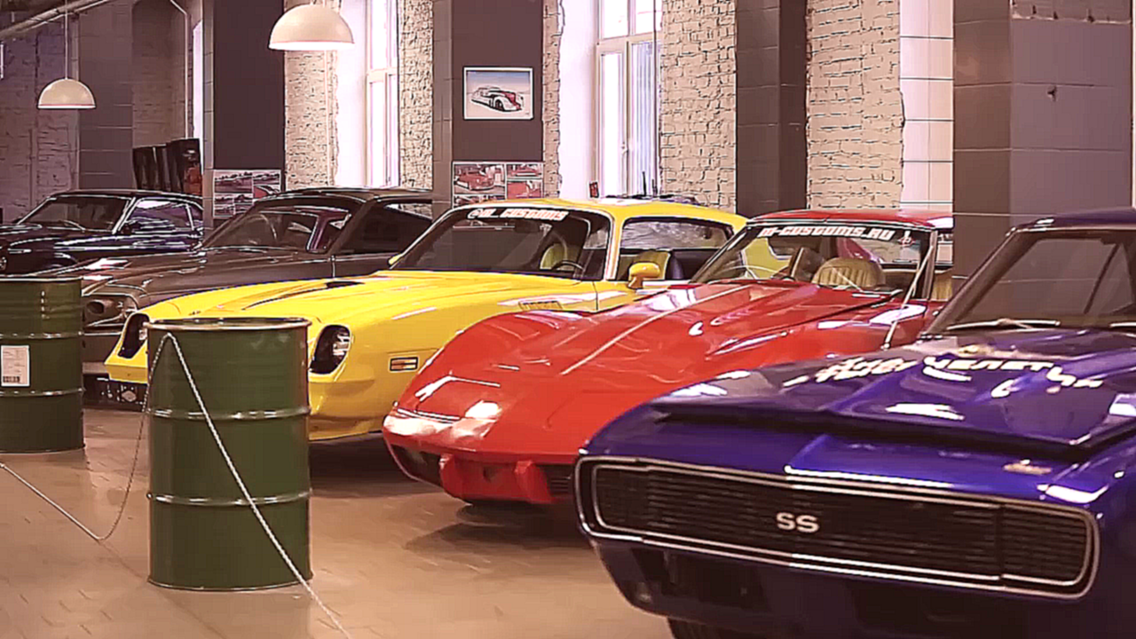 Видеоклип Об этих машинах мечтают все! Camaro SS, Mustang '69 и др!