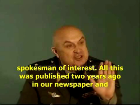 Russian general Petrov on Vladimir Putin