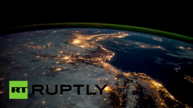 Видеоклип Таймлэпс из космоса: ночная Европа