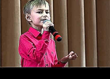 Видеоклип Маленький мальчик классно поет  лучшую песню про маму