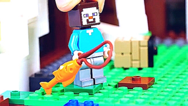 Видеоклип Видео #МАЙНКРАФТ Как Приручить Оцелота? Видео игрушки #ЛегоМайнкрафт и Игры на планшете со Светой