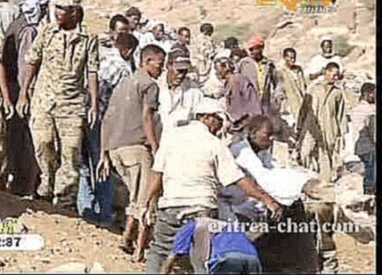 Видеоклип Eritrean TV - News - Eritrean Military Defence Helping Inhabitants to improve Gerset Water Dam - HQ