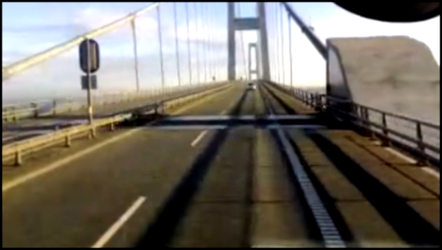 Видеоклип Danmark, E 20, 17 км по мостам через пролив Большой Бель...