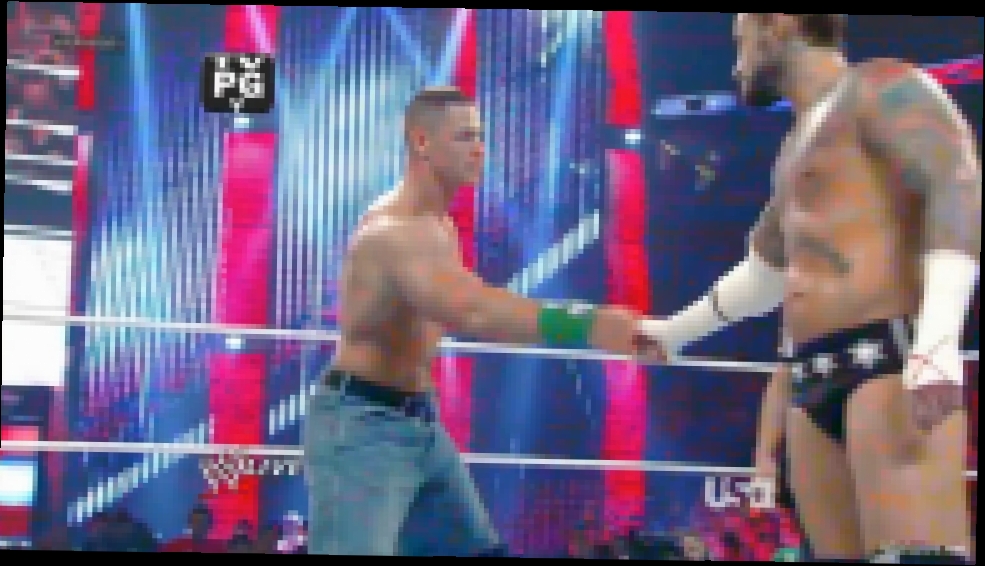 Видеоклип СМ Панк vs. Джон Сина, WWE RAW 1000