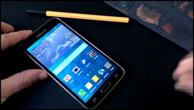 Видеоклип Взлом Samsung Galaxy S5 при помощи фотографий отпечатков пальцев