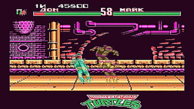 Видеоклип Viktor Sam SN.обзор игры Teenage Mutant Ninja Turtles  Tournament Fighters (NES Dendy 8-Bit).