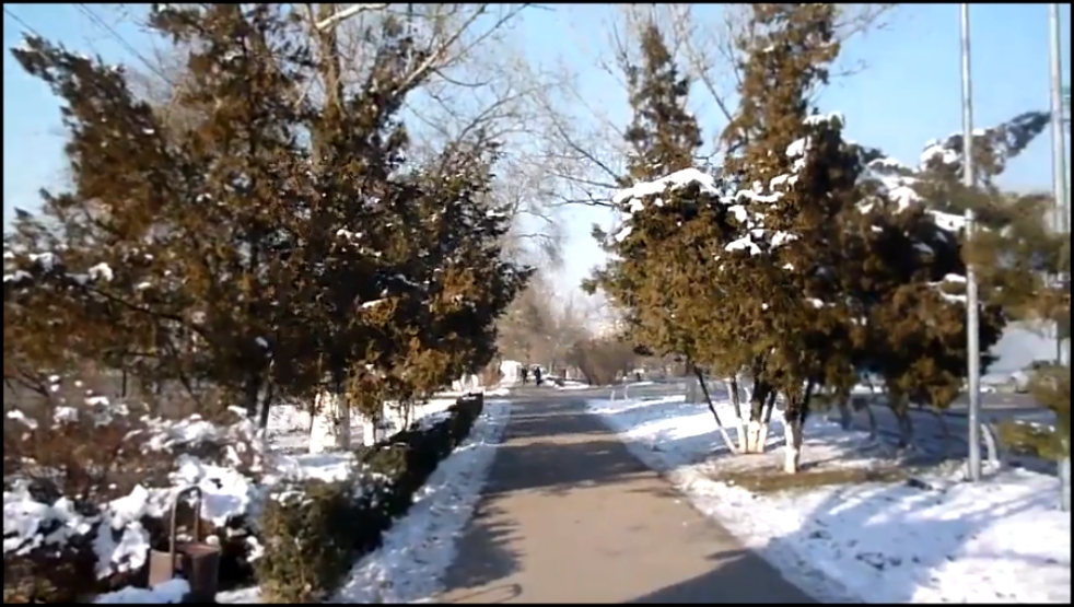 Видеоклип Город зимой Улица Мате Залки 13 12 2015