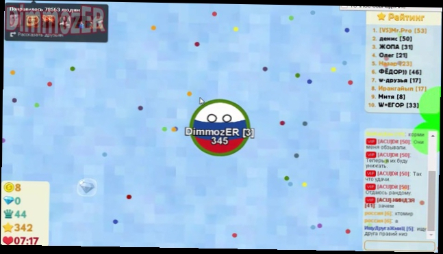 Видеоклип ГОЛОДНЫЕ-ИГРЫ,АГАРИО,AGARIO