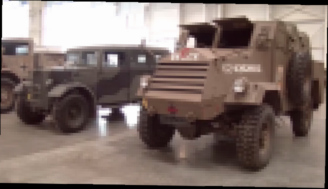 Видеоклип Уникальная техника времен ВОВ - редчайшие танки, джипы, вездеходы на шоу  Моторы войны 2016