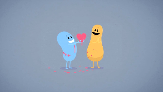 Видеоклип Глупые способы поздравить с Днем святого Валентина (Dumb Ways to Valentine)