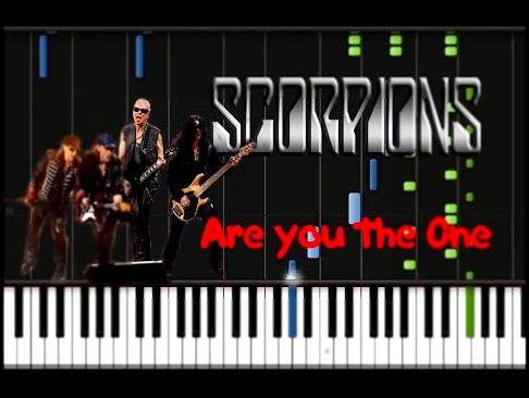 Видеоклип Scorpions - Are you the One Synthesia Tutorial