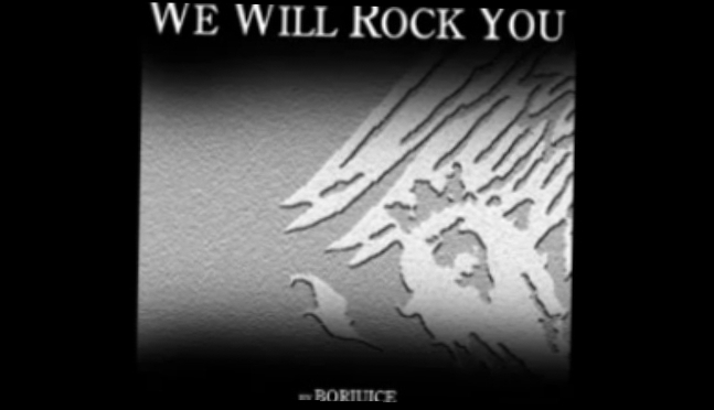 Видеоклип Borjuice - We Will Rock You (Instrumental Queen Cover)