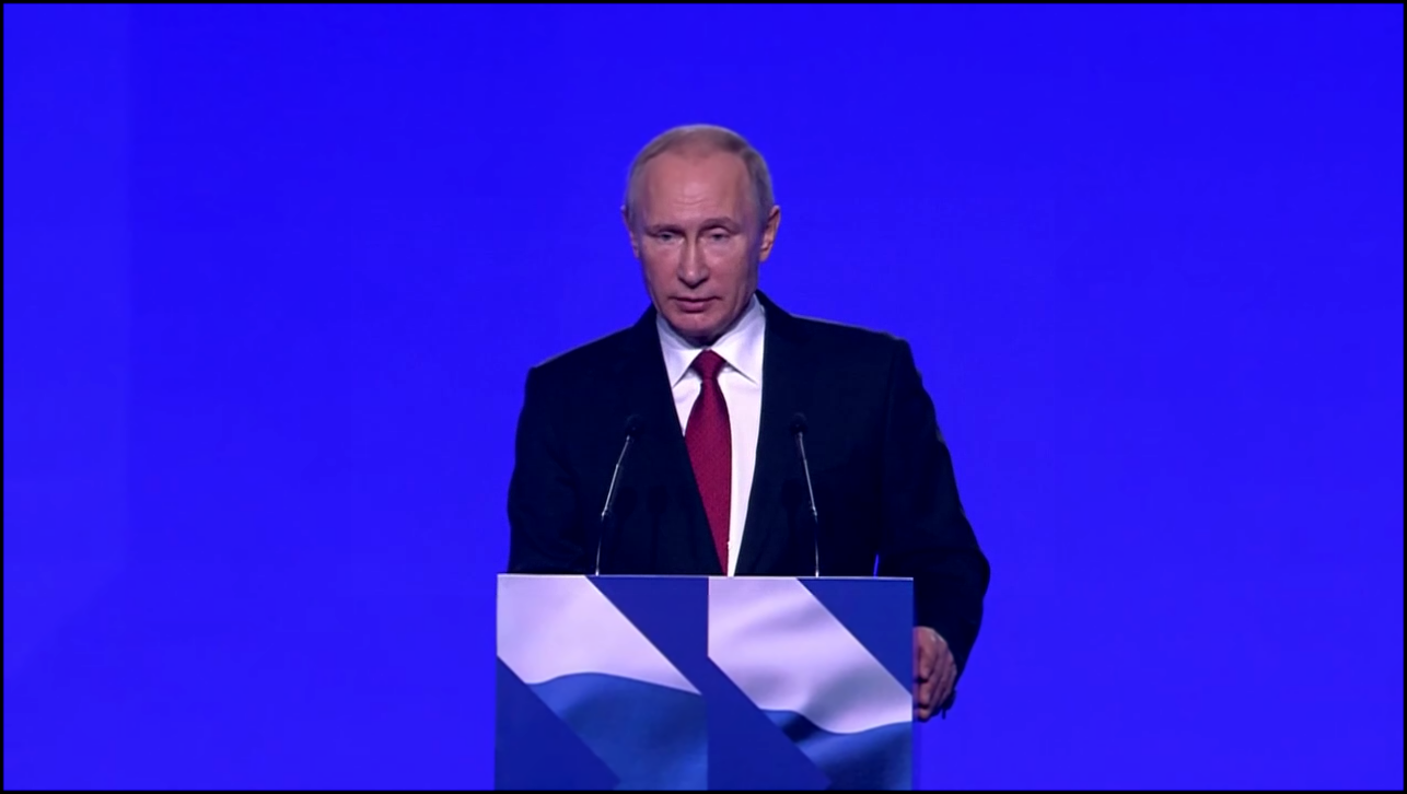 Видеоклип Выступление Владимира Путина на итоговом Форуме «Сообщество».