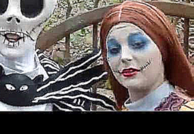 Видеоклип Halloween Disneyland Paris 30 octobre 2011 Nightmare before Christmas Jack Skellington