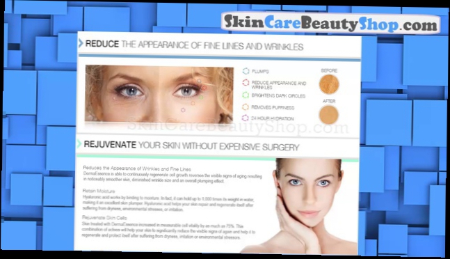 Видеоклип Derma Essence Skin Cream Review - The BOTOX Alternative
