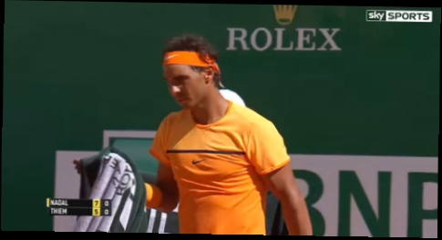 Видеоклип 2016 Monte-Carlo R3 R. Nadal vs. D. Thiem / HIGHLIGHTS
