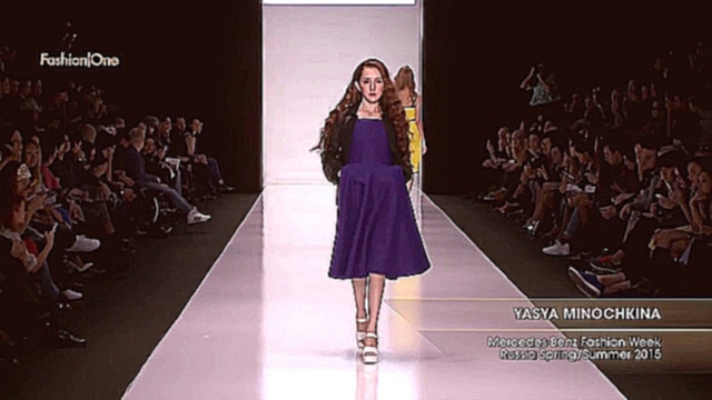 Видеоклип From the Runway YASYA MINOCHKINA Mercedes-Benz Fashion Week Russia SpringSummer 2015 PM NB