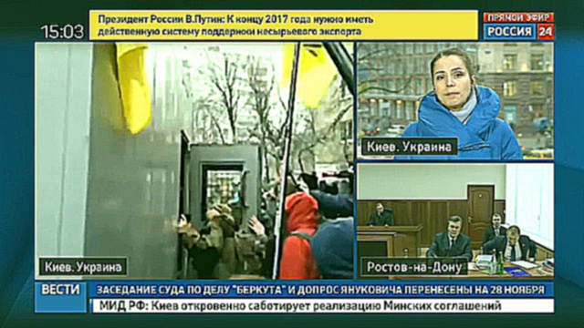 Видеоклип Янукович заявил, что его допрос перенесли из-за нежелания установить истину