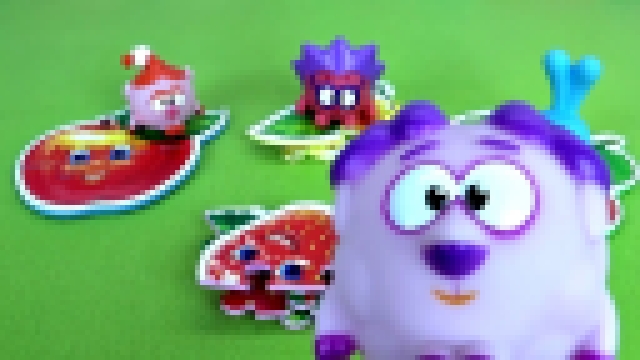 Видеоклип Смешарики собирают фрукты и ягоды - Развивающее видео с игрушками