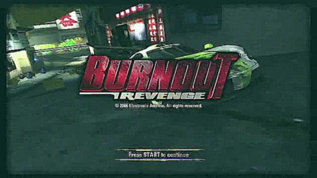Burnout Revenge 2006 - Intro screen, xbox 360 [Full HD] 